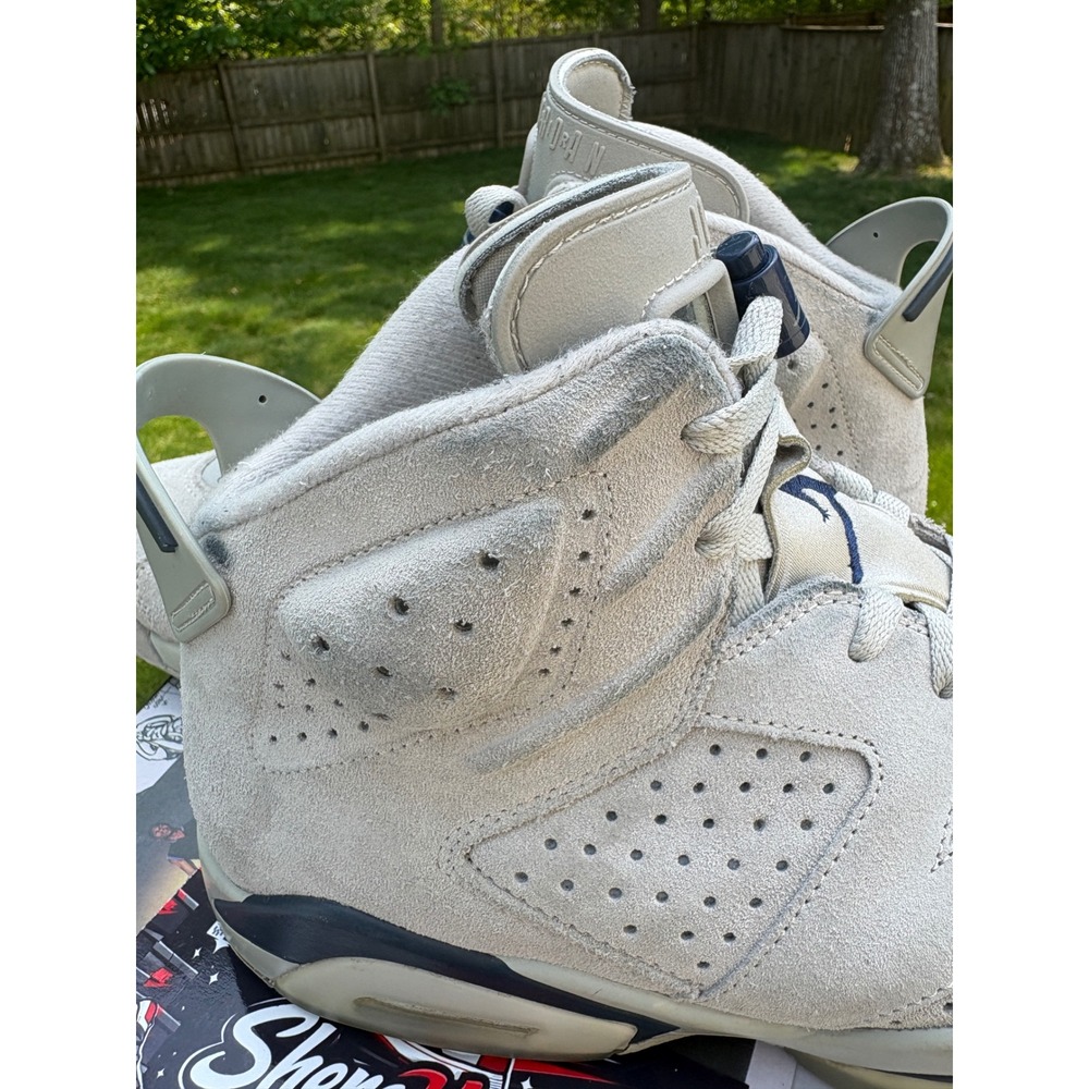Air Jordan‎ 6 Retro Georgetown Magnet College Navy Grey CT8529-012 Mens Size 12 - Picture 9 of 12